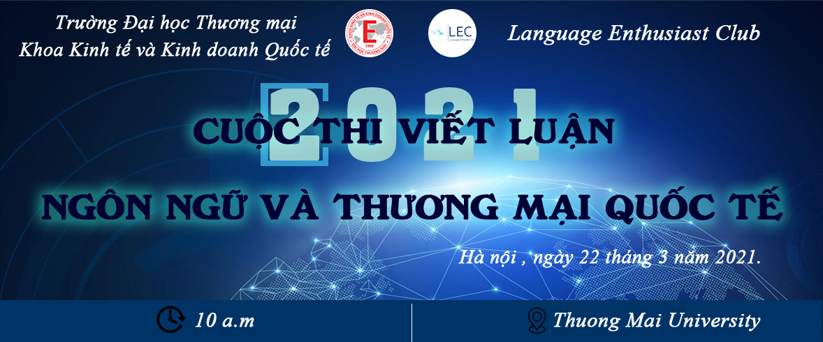 CUỘC THI VIẾT LUẬN: NGÔN NGỮ VÀ TMQT- HERE AND THERE