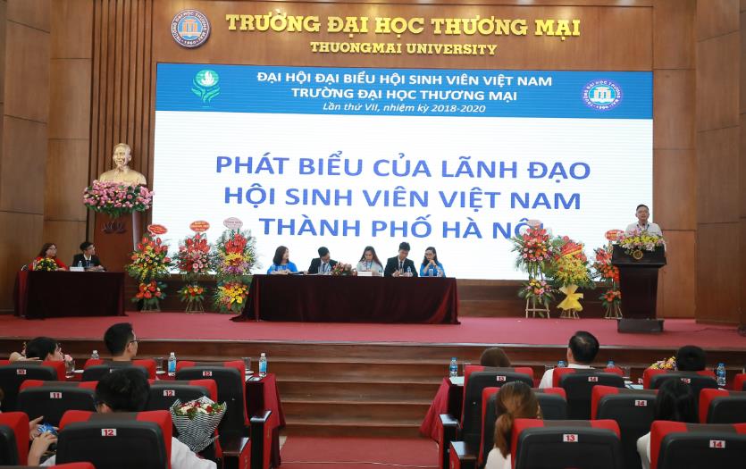 ĐẠI HỘI HỘI SINH VIÊN TRƯỜNG ĐẠI HỌC THƯƠNG MẠI LẦN THỨ VII NHIỆM KỲ 2018 - 2020