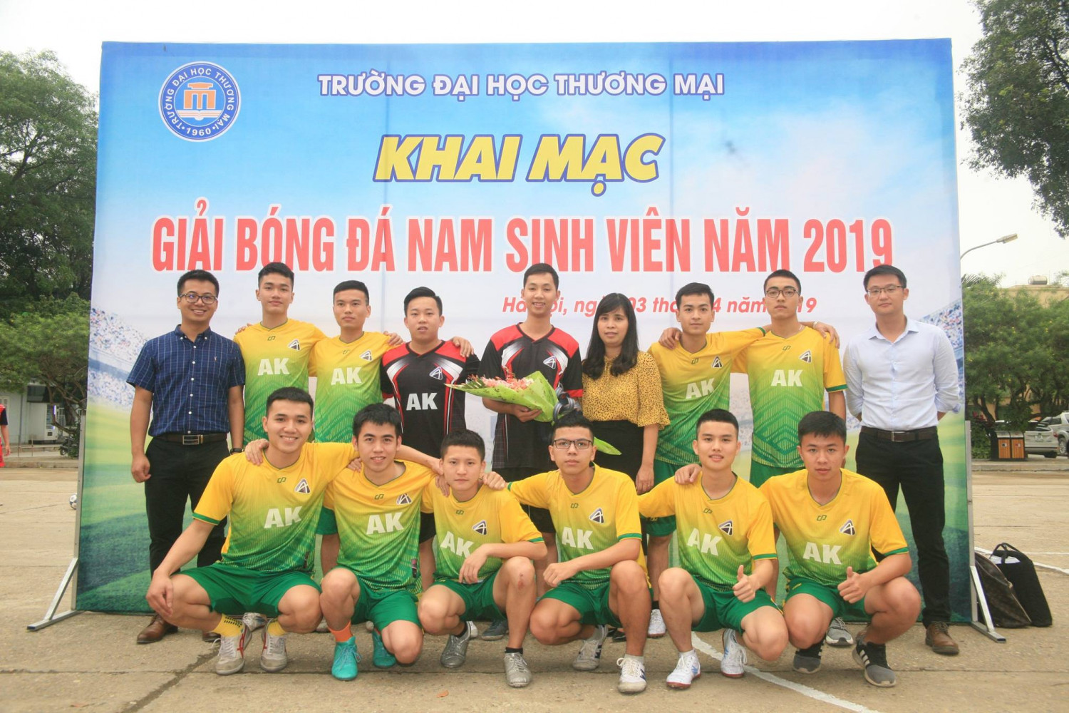 Khai mạc giải bóng đá nam sinh viên năm 2019