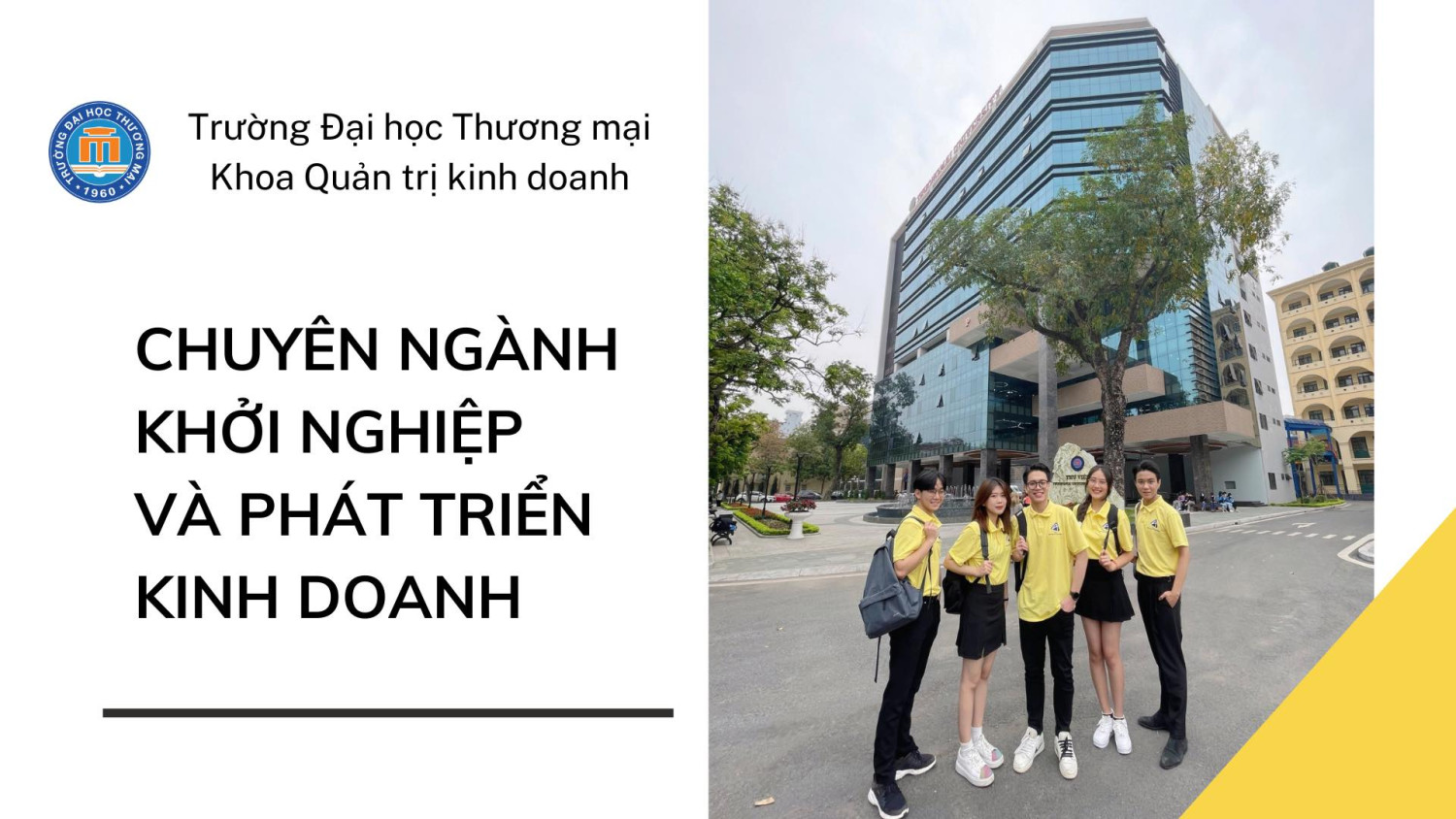 TUYỂN SINH 2022- KHOA QUẢN TRỊ KINH DOANH